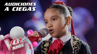 Ashley Arenas canta ‘Amor Eterno’ - Audiciones a ciegas | La Voz Kids Colombia 2024