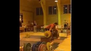 Aleksey Lovchev 220kg Block Snatch