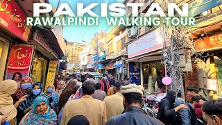 Rawalpindi Pakistan Walking in Rawalpindi Famous Bazaar CHOR