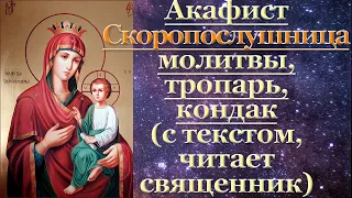 Акафист Скоропослушнице, с текстом, слушать, читает священник, молитва