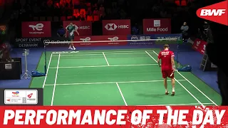 Thomas Cup Performance of the Day | Viktor Axelsen stands his ground with exceptional rally