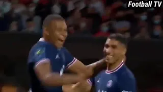 PSG vs Brest 4-2  (All Goals and Highlights) 2021