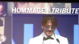 Johnny Depp at Deauville Film Festival in France