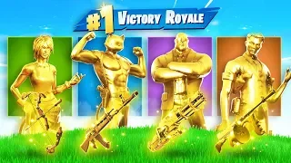 LA RANDOM GOLD BOSS CHALLENGE con MATTIZ, ZERBI e OCTY! - FORTNITE