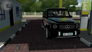 city car driving (Mercendes-Benz G-class W464 g63)