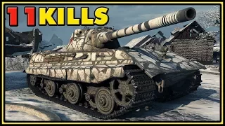 E 50 - 11 Kills - 10,5K Dmg - World of Tanks Gameplay