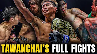 The COLDEST Muay Thai Fighter 🤯 Tawanchai’s Epic Wins