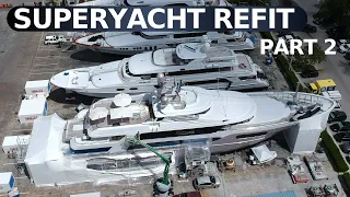 $26.5M DELTA MARINE SuperYacht MY SEANNA $4M REFIT PART 2 Before & After /below deck Yacht Tour