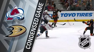 04/01/18 Condensed Game: Avalanche @ Ducks