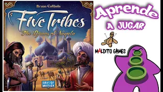 Five Tribes - Cómo se juega - Tutorial - Juego de Mesa