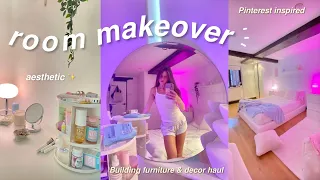 AESTHETIC ROOM MAKEOVER + TOUR! *aesthetic/pinterest inspired*