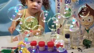 Обзор 150 опытов. Делаем мыльные пузыри. Рисуем мыльными пузырями. Play and draw soap bubbles.