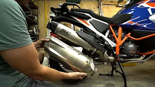 KTM 1290 Adventure SC Project Muffler