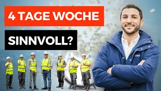 4-Tage-Woche im Handwerk, um WETTBEWERBSFÄHIG zu bleiben?