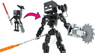 Upgrading My Son's LEGO Minecraft Wither Skeleton