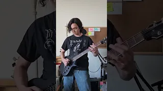 Death - Crystal Mountain Guitar Cover Short #metal #music  #guitar #guitarcover #Death