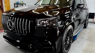 Mercedes GLS V8.Keramická ochrana Čistič Butch. #mercedes_benz #mercedesgls #mercedesamg #cars #car