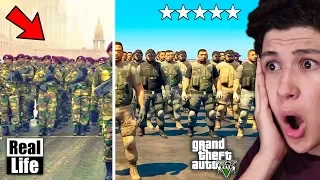 GTA 5 VS VIDA REAL!! #4 GRAND THEFT AUTO V EN LA VIDA REAL - GTA V