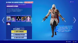 Fortnite Item Shop *NEW* ASSASSIN CREED SKINS [April 7, 2022]