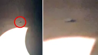 This Massive Object Has Again Just Been Filmed During The Total Solar Eclipse Above Texas