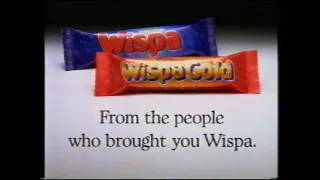Cadbury's Wispa Gold advert with Griff Rhys Jones - 14th February 1996 UK television commercial