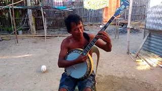 Banjo Player Music in Paradise Remote Island off of Coron