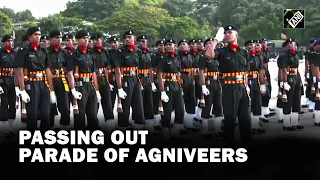 Passing out parade of Agniveers held at ASC Center and College in Bengaluru