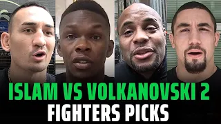 UFC 294: Islam Makhachev vs Alexander Volkanovski 2 Fighters Picks