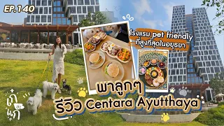 รีวิวโรงแรมที่สูงที่สุดในอยุธยา แบบ Pet Friendly 100% 📍Centara Ayutthaya | เก๋อ่ะแก EP.140