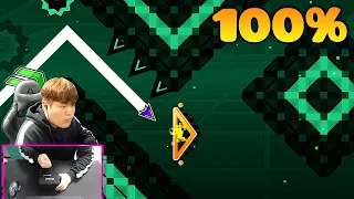 Problematic 100% with the BIG ENTER KEY! | Geometry Dash