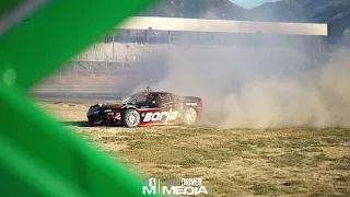 CRAZY CRASH Between Matt Field and Chelsea DeNofa - Formula Drift Utah Finals