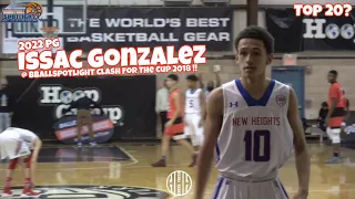 2022 PG Issac Gonzalez Dominates Clash For The Cup 2018 ! -  Scores At Will 🤒 #NYC