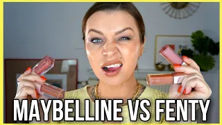 🔴 TO TE SAME BŁYSZCZYKI?! MAYBELLINE VS FENTY - PORÓWNANIE! Lifter Gloss STONE 008 MOON 003