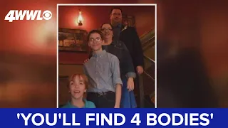 'You'll find 4 bodies when you get here' - Haunting 911 call before family found dead