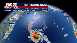 Hurricane Nigel forms, forecast to rapidly intensify into major storm