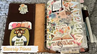 RIP pocket… I just can’t | April planner set-up | Personal rings|  How my planner system works