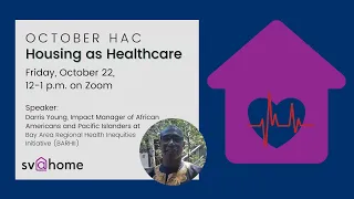 October 2021 HAC- Housing as Healthcare