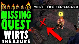 DIABLO CUT CONTENT:  Wirts Hidden LOST TREASURE FOUND! Diablo 1 Lore