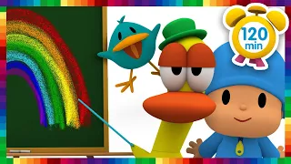 🌈 POCOYO in ENGLISH - Learn colors [ 120 minutes ] | Full Episodes | VIDEOS and CARTOONS FOR KIDS