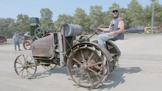 IHC 8-16 Vintage Tractor Start Up | JUMP BOISE