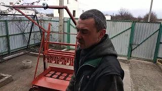 Лучший станок Ютуба(для шлакоблока) Восиятское 0678876562