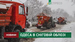 Одеса у сніговій облозі