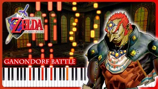 Ganondorf Battle ~ The Legend of Zelda: Ocarina of Time | Piano (+ Sheet Music)