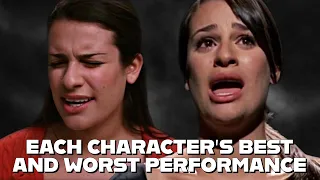 Every Glee Character's Best and Worst Performance