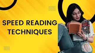 Speed Reading Techniques