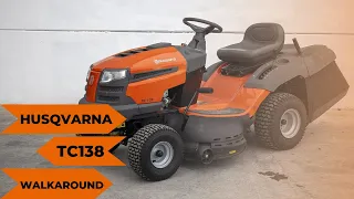 2019 Husqvarna TC138 Lawnmower at Clarkes of Cavan