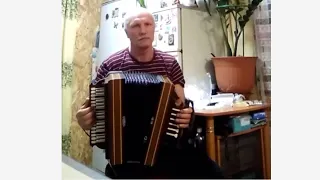 Гармонист Сергей Гаршин. Матаня на рояльной гармони.