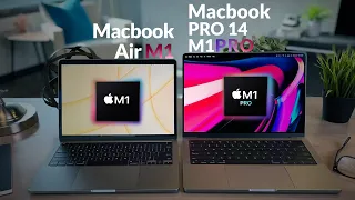 Macbook Pro 14 M1 PRO vs Macbook Air M1 - który jest lepszy dla fotografa / filmowca?