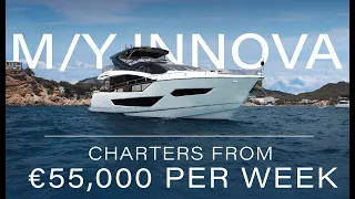 LUXURY MOTOR YACHT INNOVA | SUNSEEKER 88 | AVAILABLE FOR CHARTER