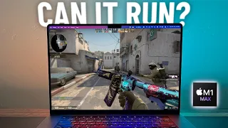 Counter-Strike on Macbook Pro with M1 MAX